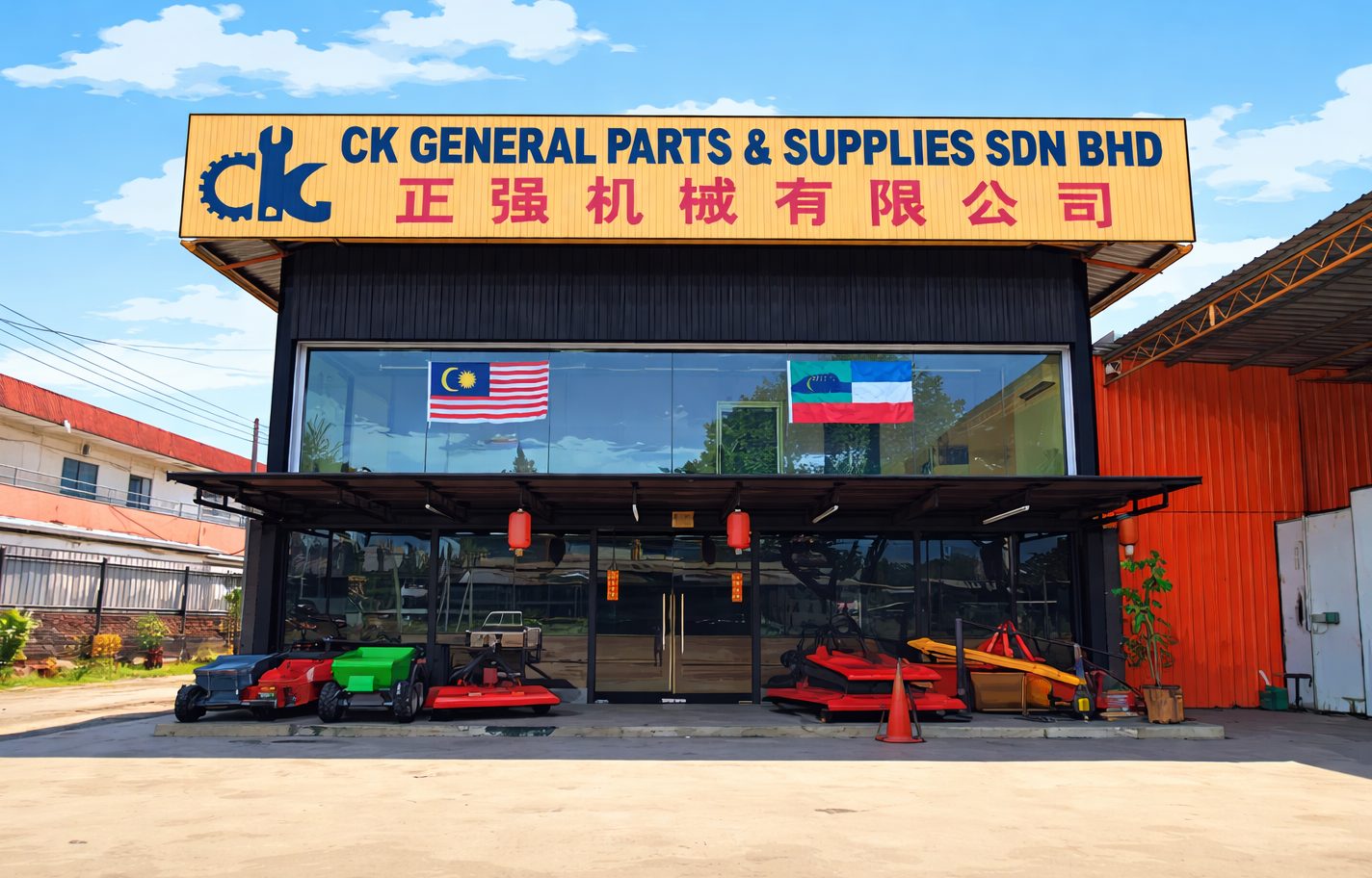 CK General Parts & Supplies shop in Tawau